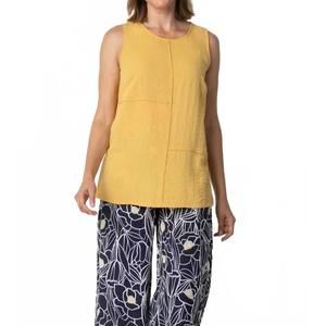 NEW HABITAT 30650 - express pieced tank in ochre